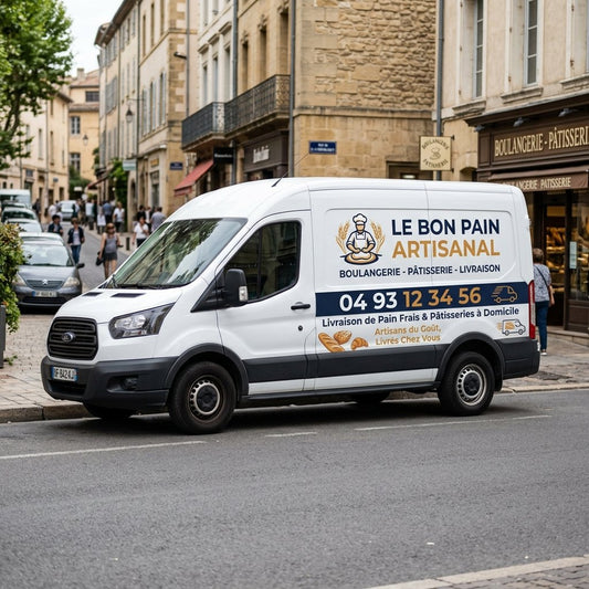 Covering marquage véhicule utilitaire
